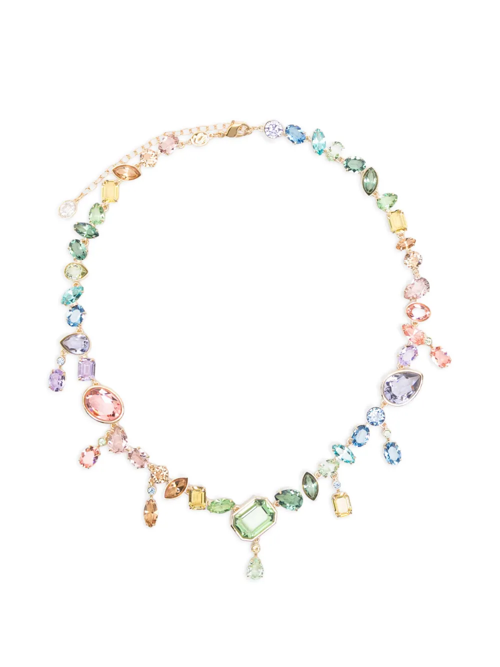 Колье с подвесками Swarovski, золотой
Колье с подвесками Swarovski, золотой