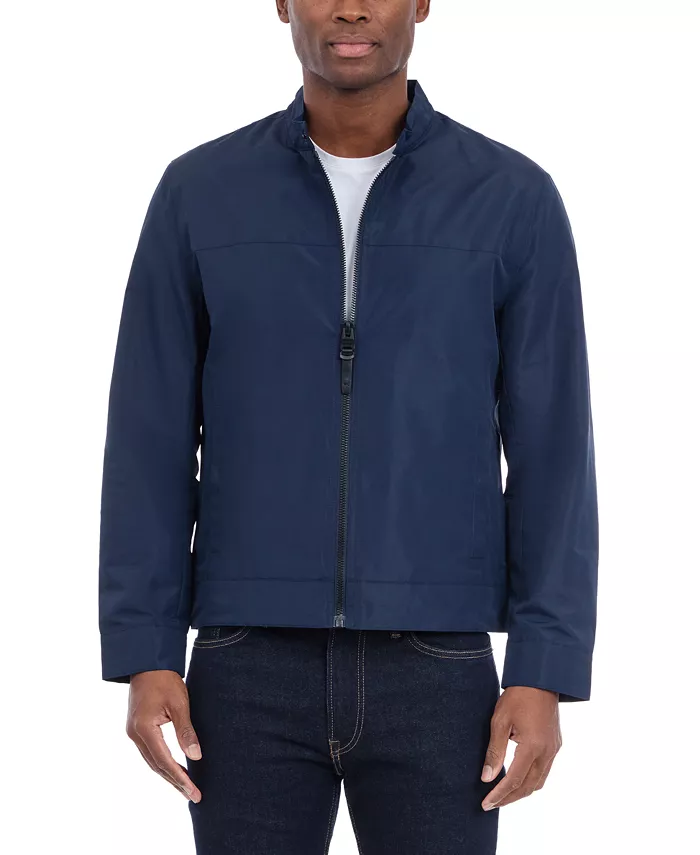 Мужская облегченная мото-куртка Michael Kors, синий 
Мужская облегченная мото-куртка Michael Kors, синий