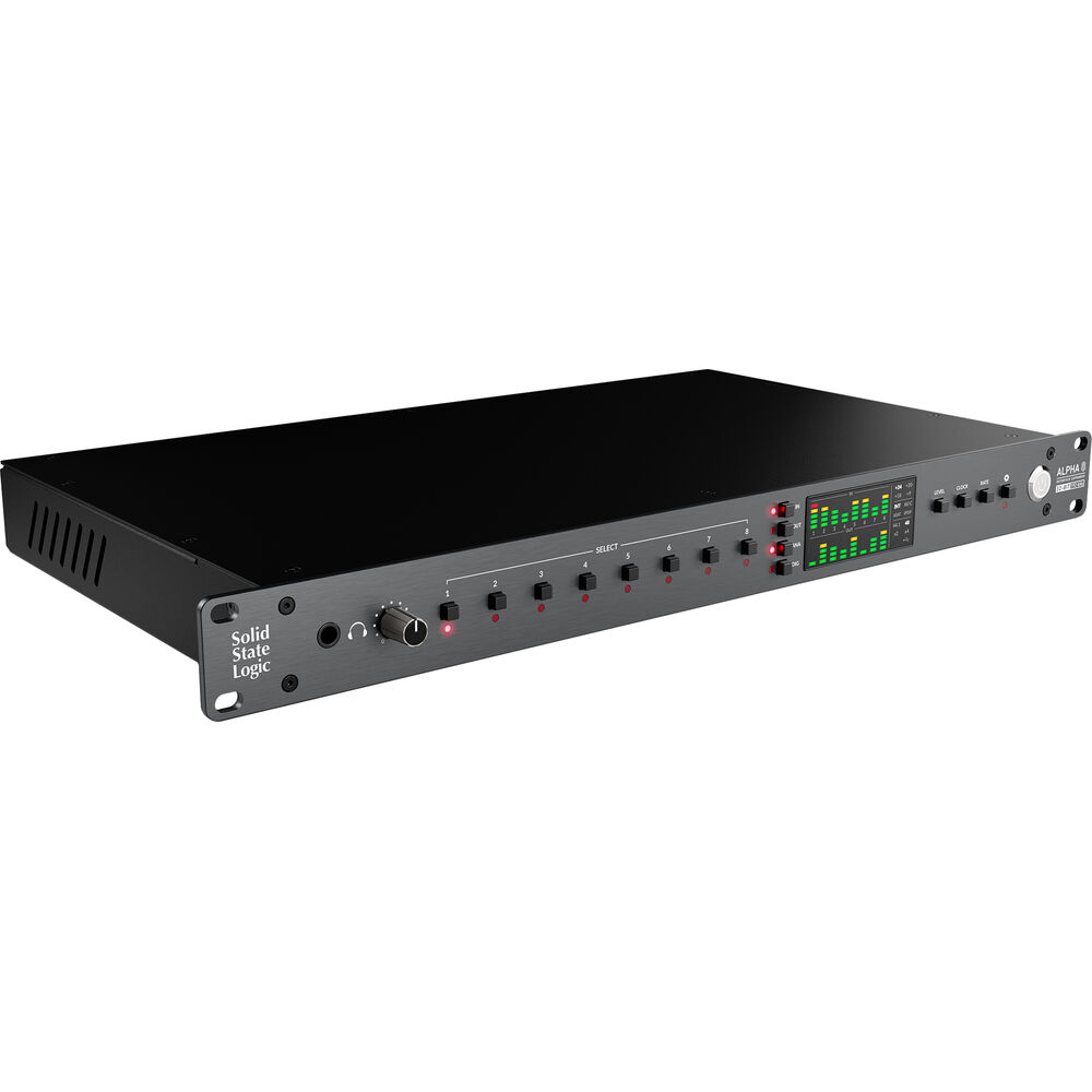 Solid State Logic ALPHA 8 AD/DA Converter/Expander and 729746X2
Solid State Logic ALPHA 8 AD/DA Converter/Expander and 729746X2