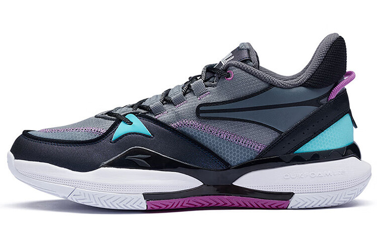 Баскетбольные кроссовки Basketball Shoes Men Low-Top Black/Gray 361° 
Баскетбольные кроссовки Basketball Shoes Men Low-Top Black/Gray 361°