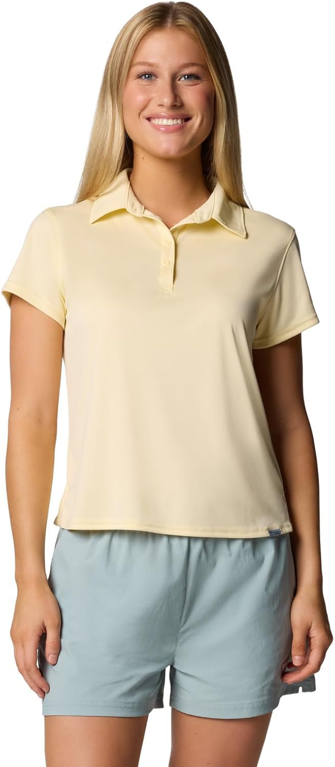 Columbia Womens Tidal Tee короткий рукав поло, Lemon Wash
Columbia Womens Tidal Tee короткий рукав поло, Lemon Wash