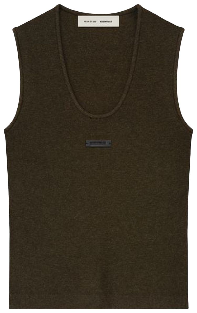Майка Fear of God Essentials Rib Tank, коричневый
Майка Fear of God Essentials Rib Tank, коричневый