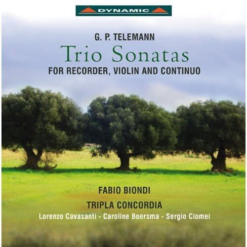 CD диск Telemann / Biondi / Cavasanti / Boersma: Trio Sonatas for Recorder Violin & Continuo
CD диск Telemann / Biondi / Cavasanti / Boersma: Trio Sonatas for Recorder Violin & Continuo