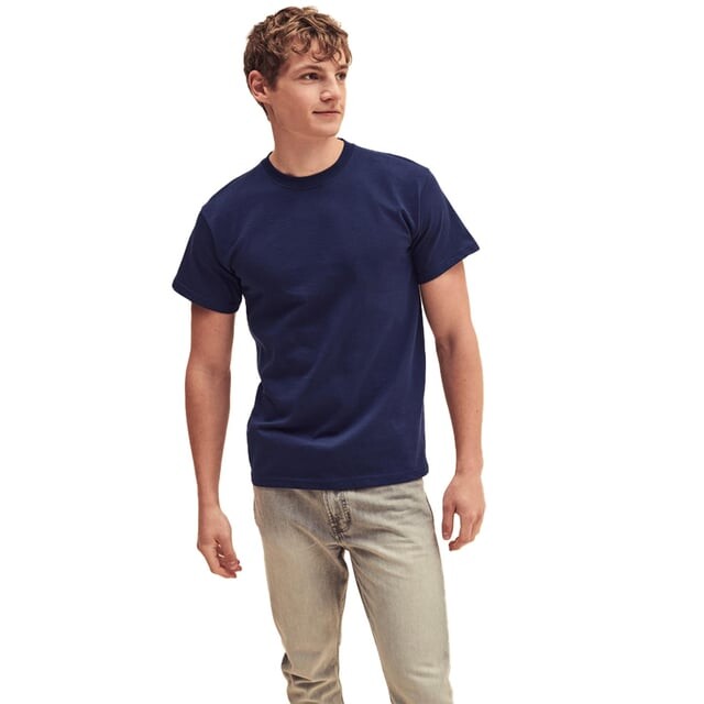 Мужская футболка с коротким рукавом и круглым вырезом темно-синего цвета Fruit Of The Loom, синий
Мужская футболка с коротким рукавом и круглым вырезом темно-синего цвета Fruit Of The Loom, синий