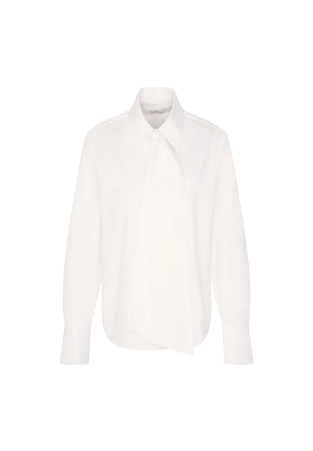 Черная роза блузка с бантом Seidensticker, белый 
Черная роза блузка с бантом Seidensticker, белый