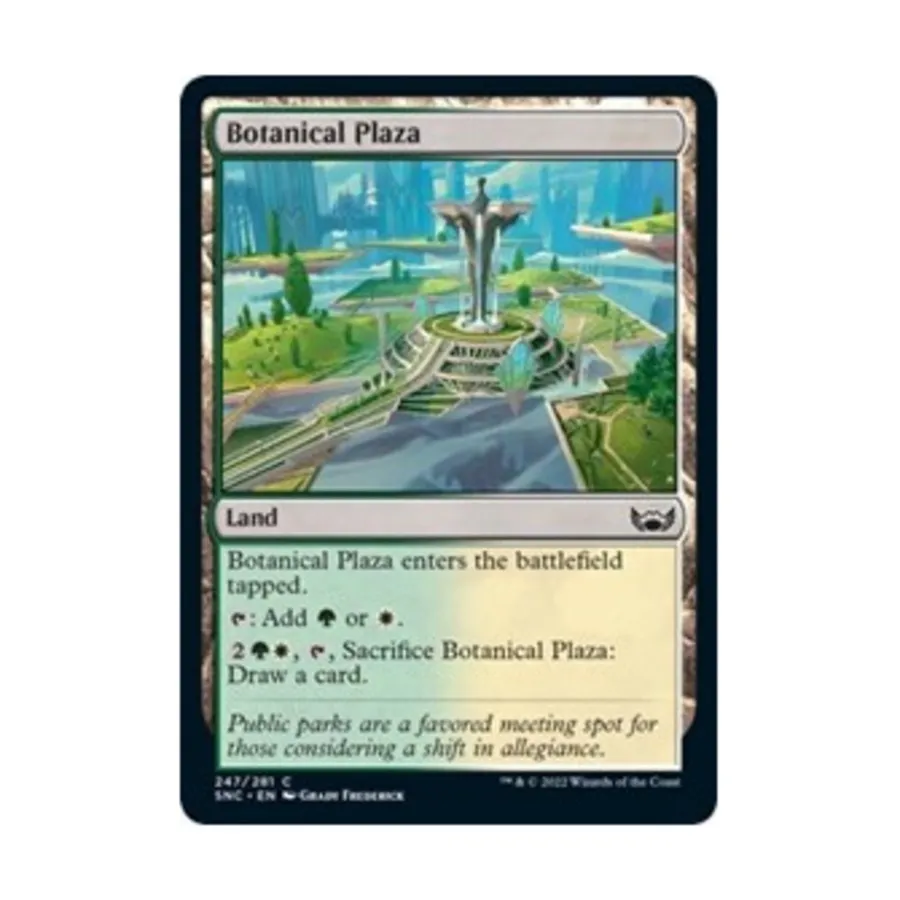 CCG Ботаническая площадь (C), MTG - Streets of New Capenna
CCG Ботаническая площадь (C), MTG - Streets of New Capenna