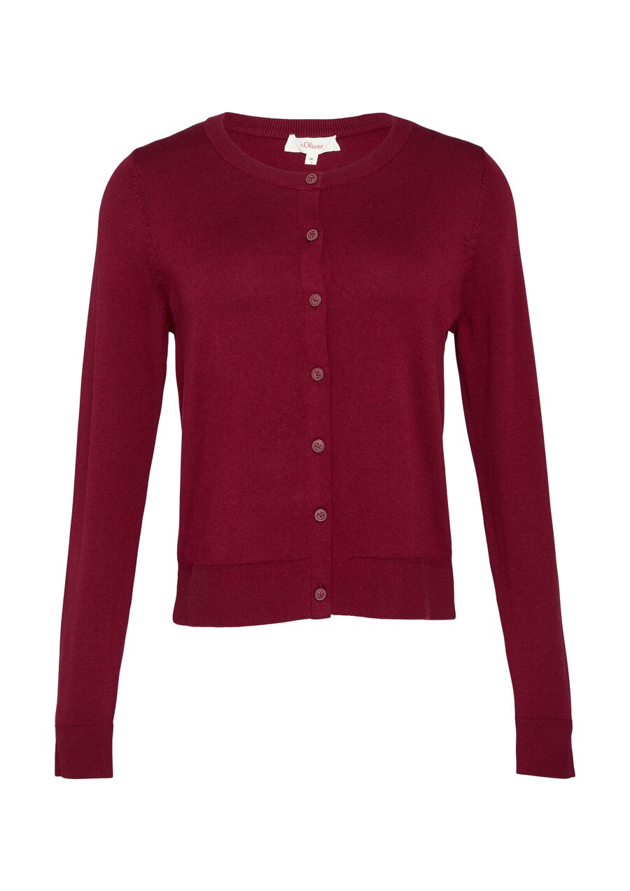 Вязаный кардиган s.Oliver, Dark red 
Вязаный кардиган s.Oliver, Dark red