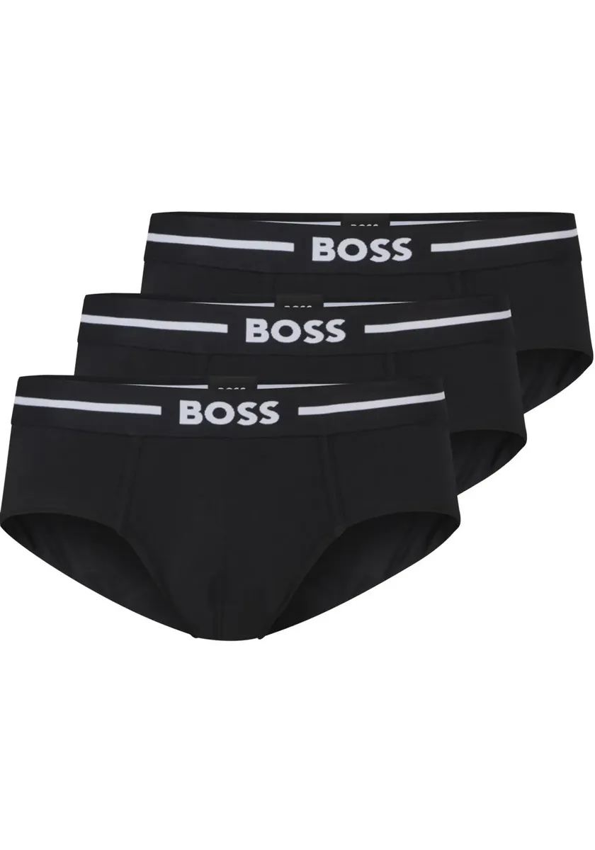 Трусы BOSS "HipBr 3P Bold" (3 шт. в упаковке, 3 шт. в упаковке) с характерным эластичным поясом с логотипом BOSS, черный
Трусы BOSS "HipBr 3P Bold" (3 шт. в упаковке, 3 шт. в упаковке) с характерным эластичным поясом с логотипом BOSS, черный