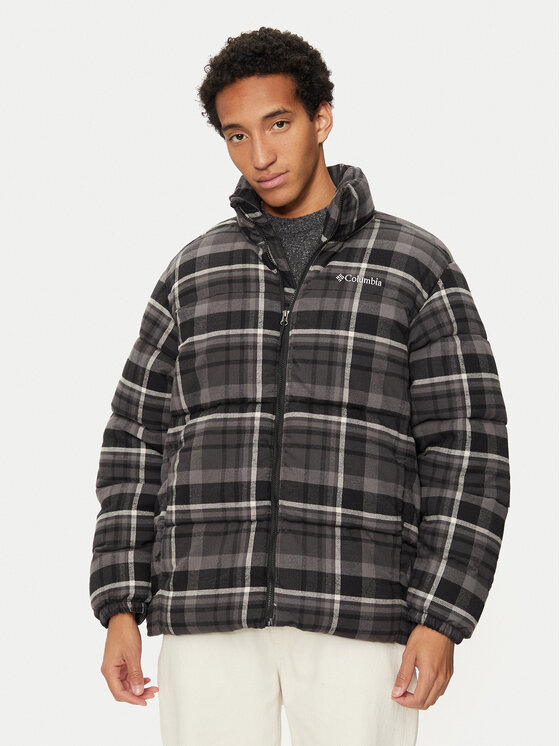 Пуховик стандартного кроя Columbia, черный 
Пуховик стандартного кроя Columbia, черный