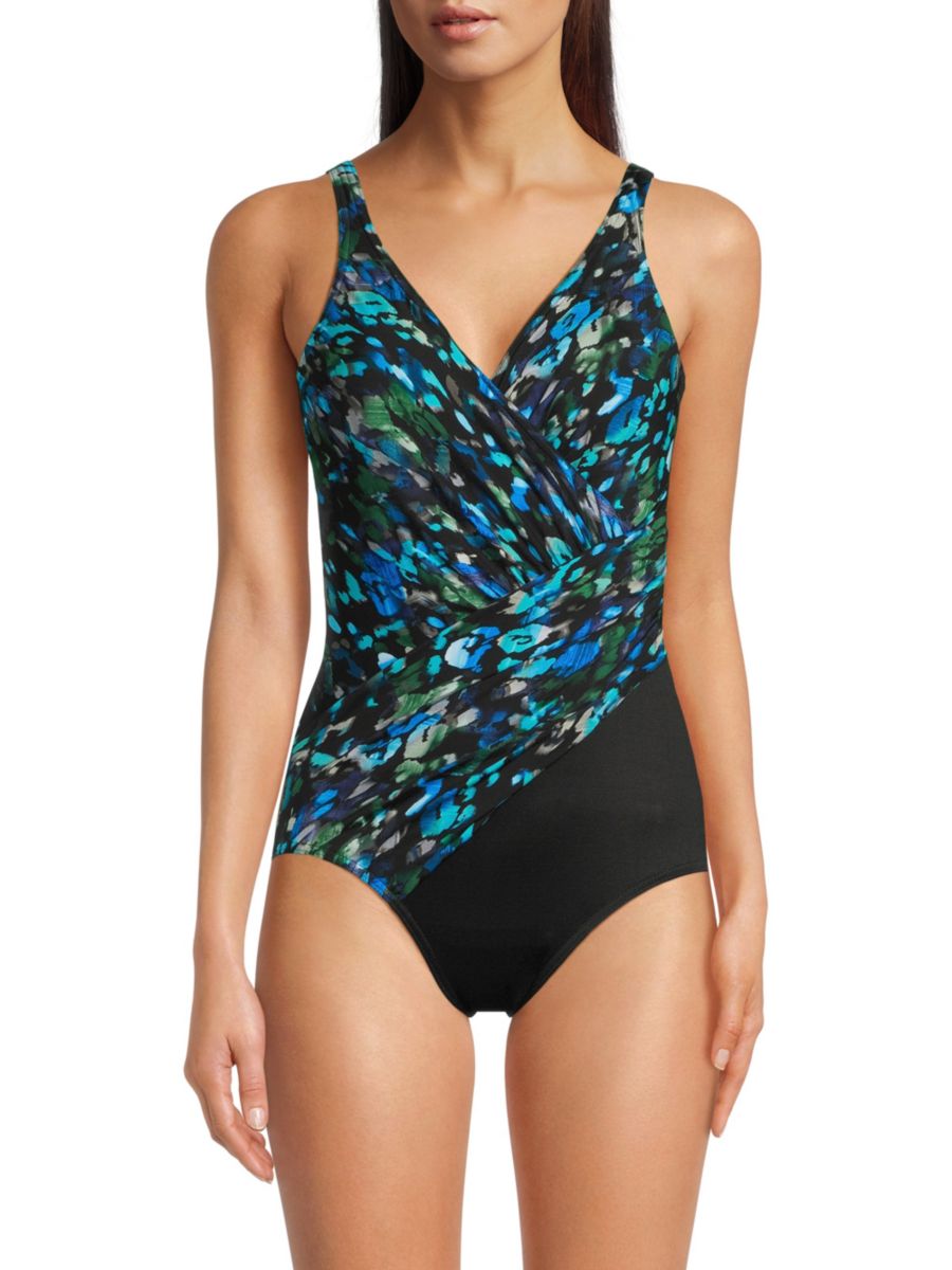 Слитный купальник с принтом Miraclesuit, синий мульти
Слитный купальник с принтом Miraclesuit, синий мульти