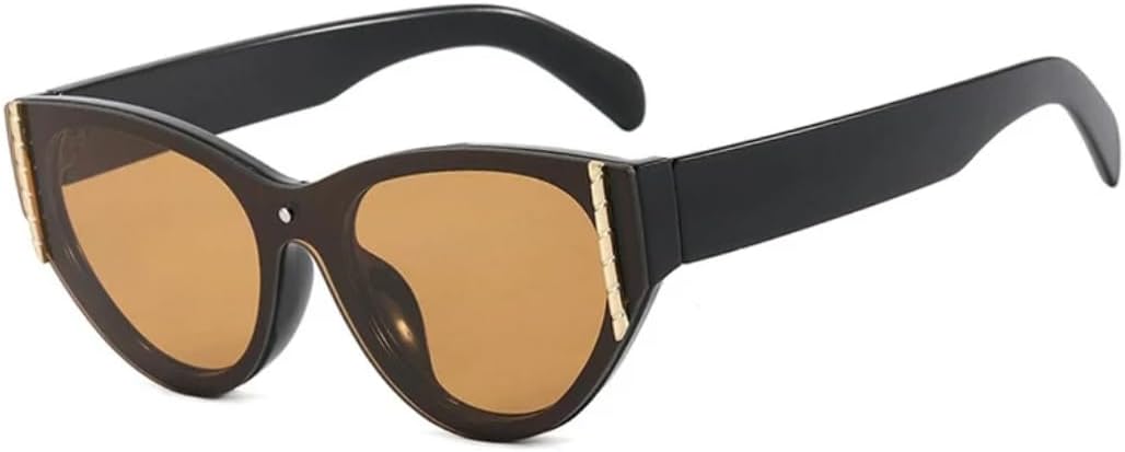 Модные солнцезащитные очки для женщин и мужчин, винтажные очки «кошачий глаз», женские очки для путешествий и вождения, мужские очки с защитой от УФ-излучения UV400 VVTWSSW, Black Tea
Модные солнцезащитные очки для женщин и мужчин, винтажные очки «кошачий глаз», женские очки для путешествий и вождения, мужские очки с защитой от УФ-излучения UV400 VVTWSSW, Black Tea