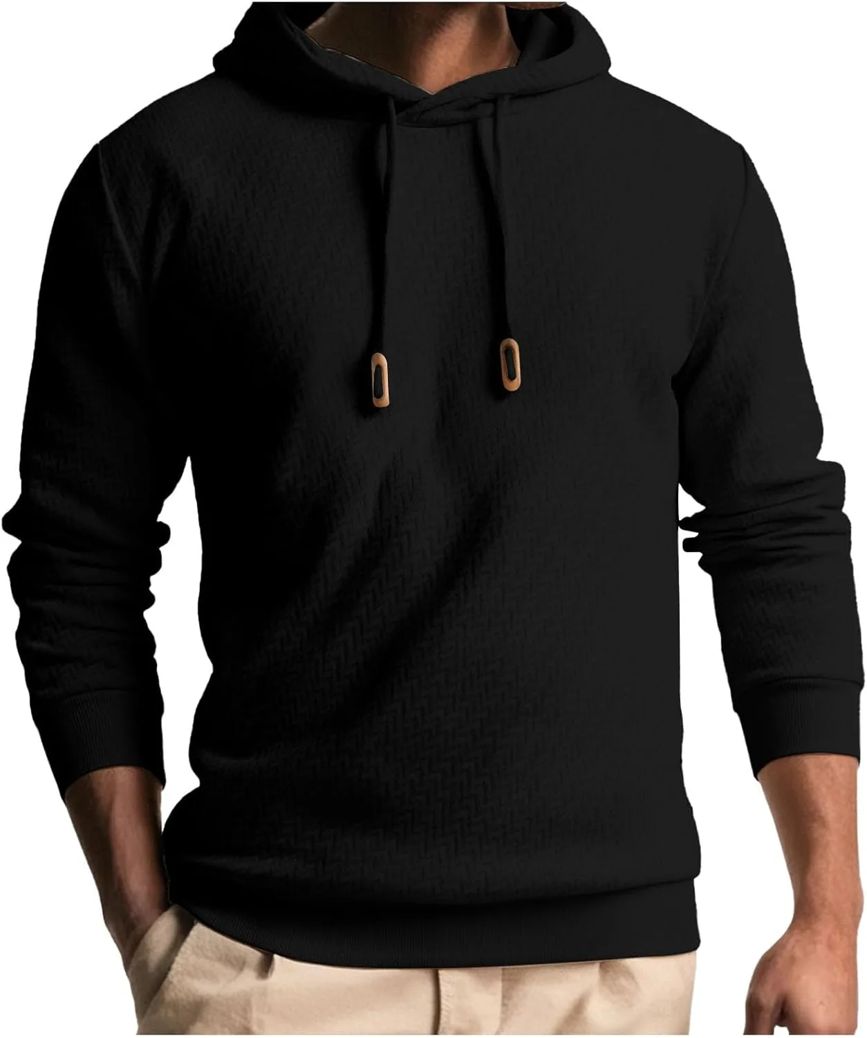 Мужской худи Slim Fit с длинным рукавом и карманами
Мужской худи Slim Fit с длинным рукавом и карманами