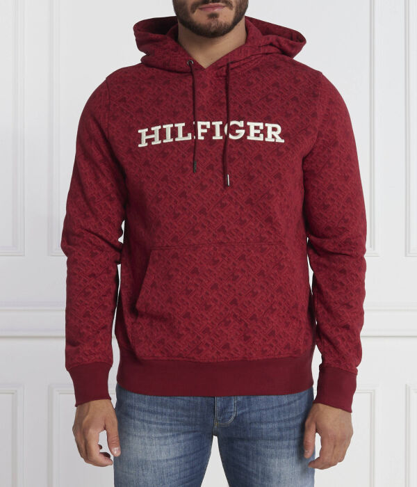 Толстовка мужская Tommy Hilfiger с монограммой, бургундия
Толстовка мужская Tommy Hilfiger с монограммой, бургундия