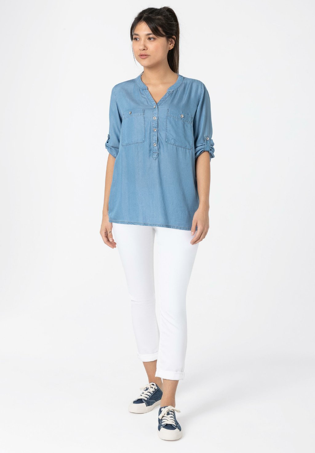 Джинсы облегающего кроя NALITZ 7/8 TIMEZONE, белый 
Джинсы облегающего кроя NALITZ 7/8 TIMEZONE, белый