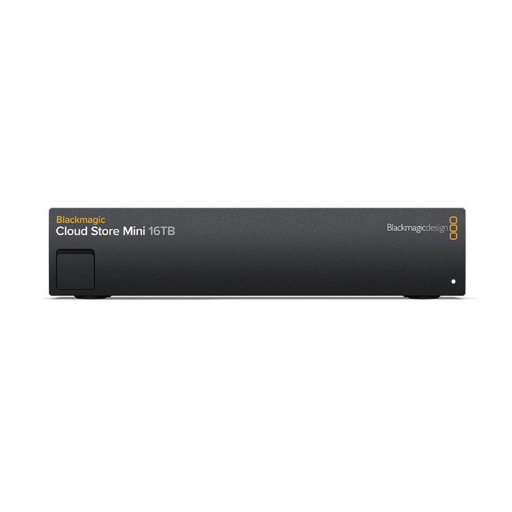 Сетевое хранилище Blackmagic Design Cloud Store Mini, 4 отсека, 16 ТБ, черный
Сетевое хранилище Blackmagic Design Cloud Store Mini, 4 отсека, 16 ТБ, черный