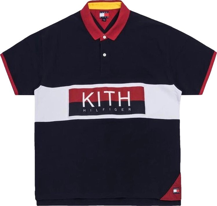 Поло Kith x Tommy Hilfiger Chest Stripe Polo 'Navy', синий
Поло Kith x Tommy Hilfiger Chest Stripe Polo 'Navy', синий