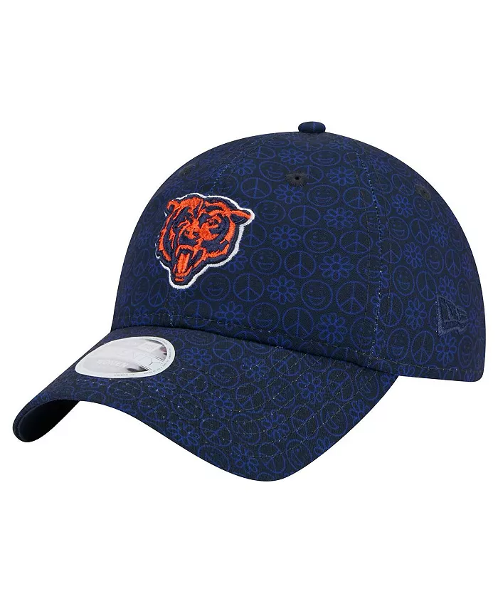 Женская регулируемая кепка 9TWENTY Chicago Bears Smiley в синем цвете New Era
Женская регулируемая кепка 9TWENTY Chicago Bears Smiley в синем цвете New Era