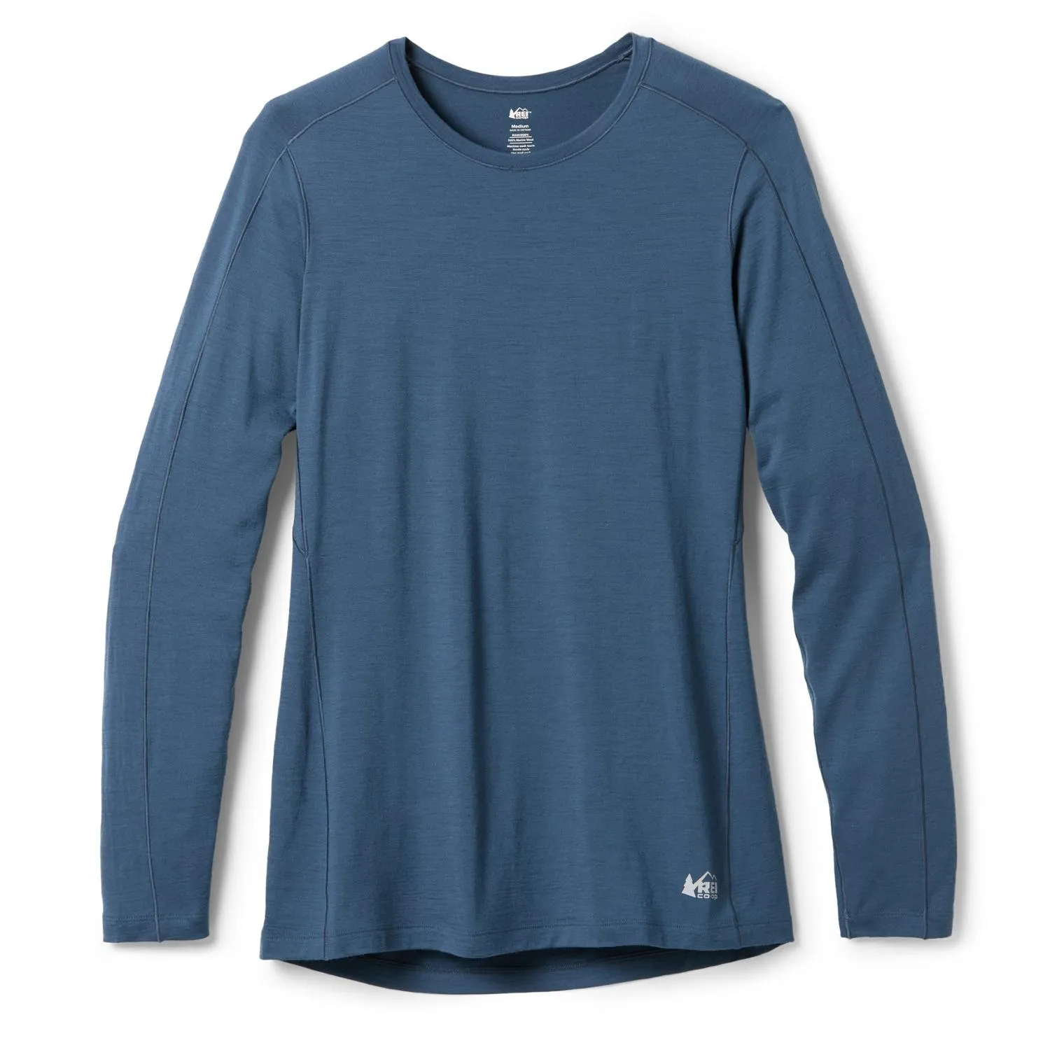 Женская базовая футболка с длинным рукавом из мериносовой шерсти 185 REI Co-op, Saragasso Sea
Женская базовая футболка с длинным рукавом из мериносовой шерсти 185 REI Co-op, Saragasso Sea