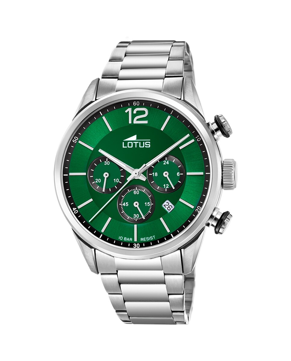 Мужские часы 18688/4 Chrono в серебристой стали LOTUS, серебро 
Мужские часы 18688/4 Chrono в серебристой стали LOTUS, серебро