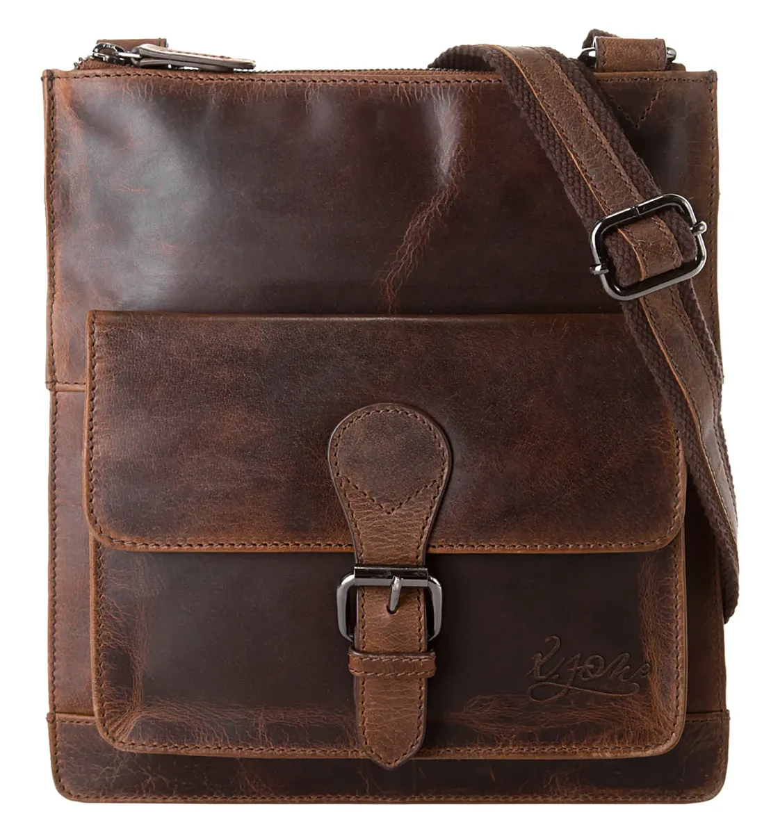 Сумка через плечо X-Zone, натуральная кожа, цвет Cognac
Сумка через плечо X-Zone, натуральная кожа, цвет Cognac