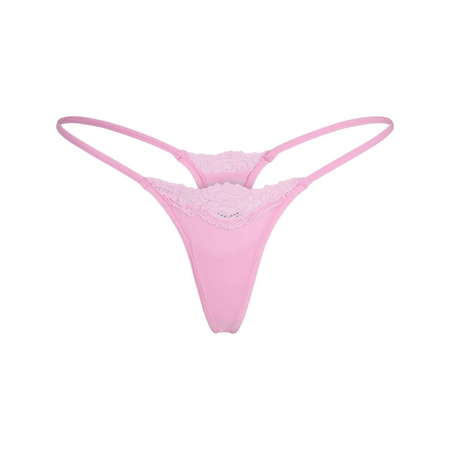 Трусы-стринги Skims Fits Everybody Lace Thong, розовый
Трусы-стринги Skims Fits Everybody Lace Thong, розовый