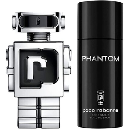 Туалетная вода-спрей Paco Rabanne Phantom 100 мл + дезодорант-спрей 150 мл
Туалетная вода-спрей Paco Rabanne Phantom 100 мл + дезодорант-спрей 150 мл