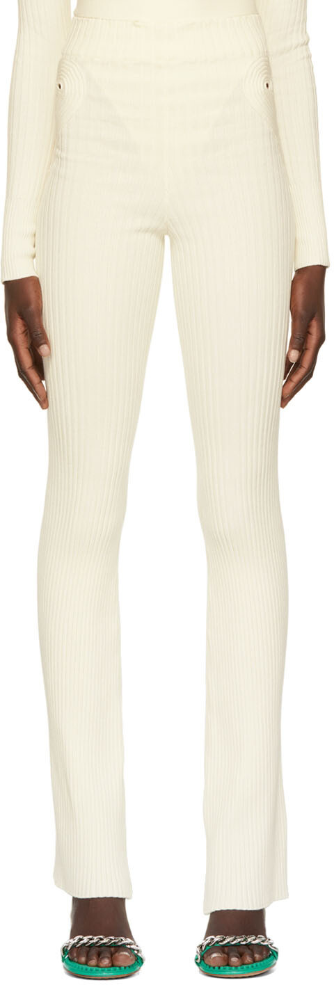 Брюки Off-White с вырезами ANDREĀDAMO, Серый, Брюки Off-White с вырезами ANDREĀDAMO
Брюки Off-White с вырезами ANDREĀDAMO, Серый, Брюки Off-White с вырезами ANDREĀDAMO