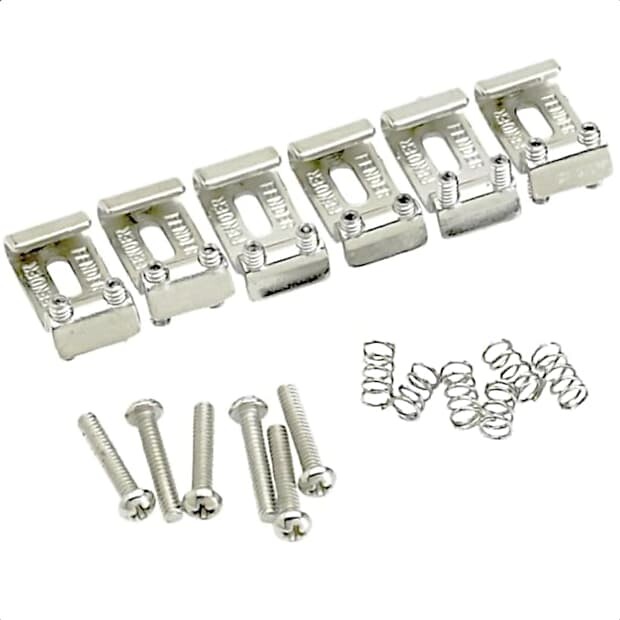 Седла Fender Vintage Strat Bridge 992051000
Седла Fender Vintage Strat Bridge 992051000