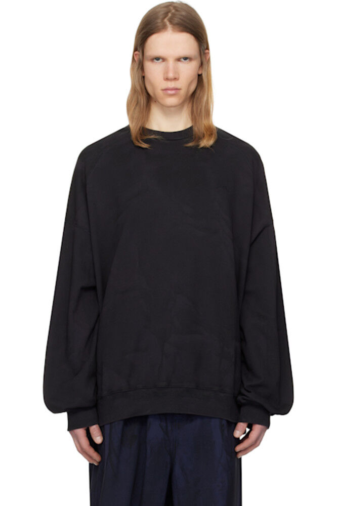 Черная новая крашеная толстовка Juun.J
Черная новая крашеная толстовка Juun.J