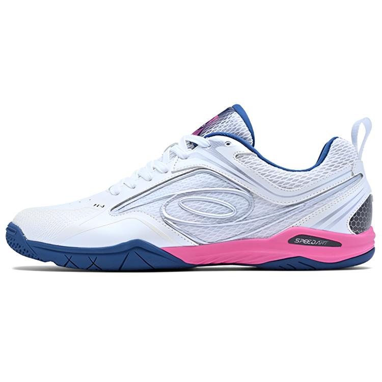 SPEED ART Амортизирующие износостойкие функциональные тренировочные унисекс кроссовки для настольного тенниса с низким верхом бело-синие, цвет White/Blue
SPEED ART Амортизирующие износостойкие функциональные тренировочные унисекс кроссовки для настольного тенниса с низким верхом бело-синие, цвет White/Blue