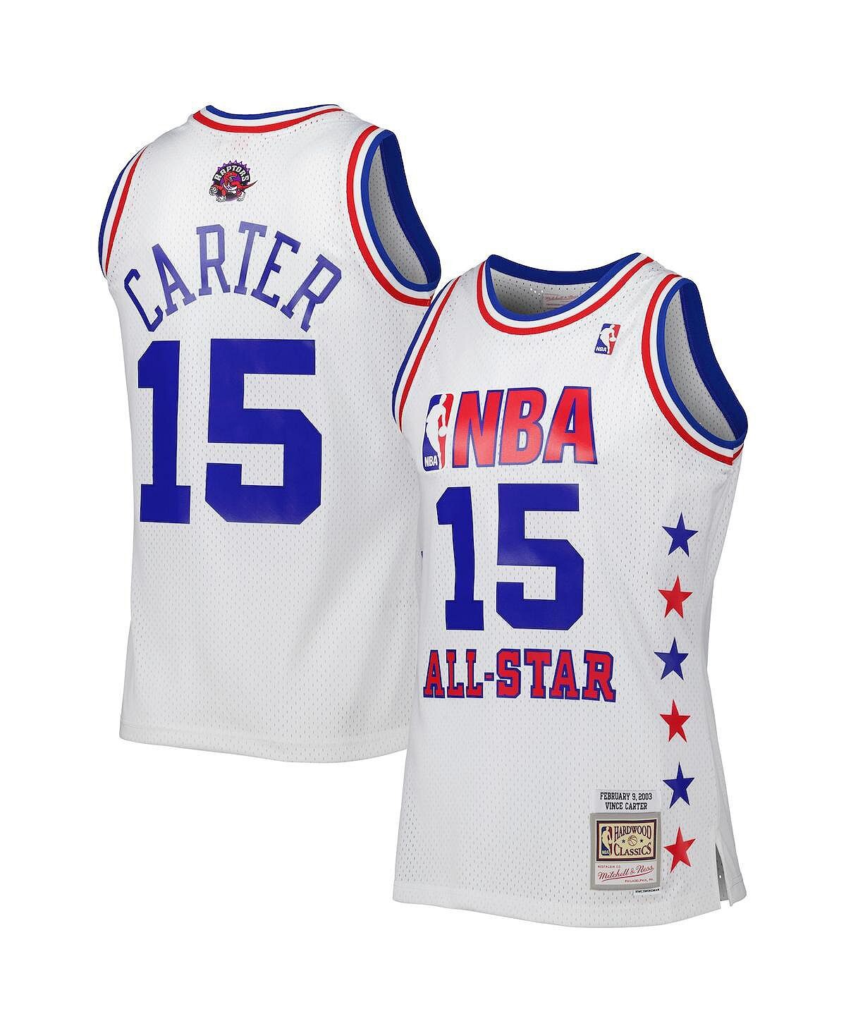 Мужская майка Винса Картера Уайта Восточной конференции 2003 года All Star Game Swingman Mitchell & Ness
Мужская майка Винса Картера Уайта Восточной конференции 2003 года All Star Game Swingman Mitchell & Ness