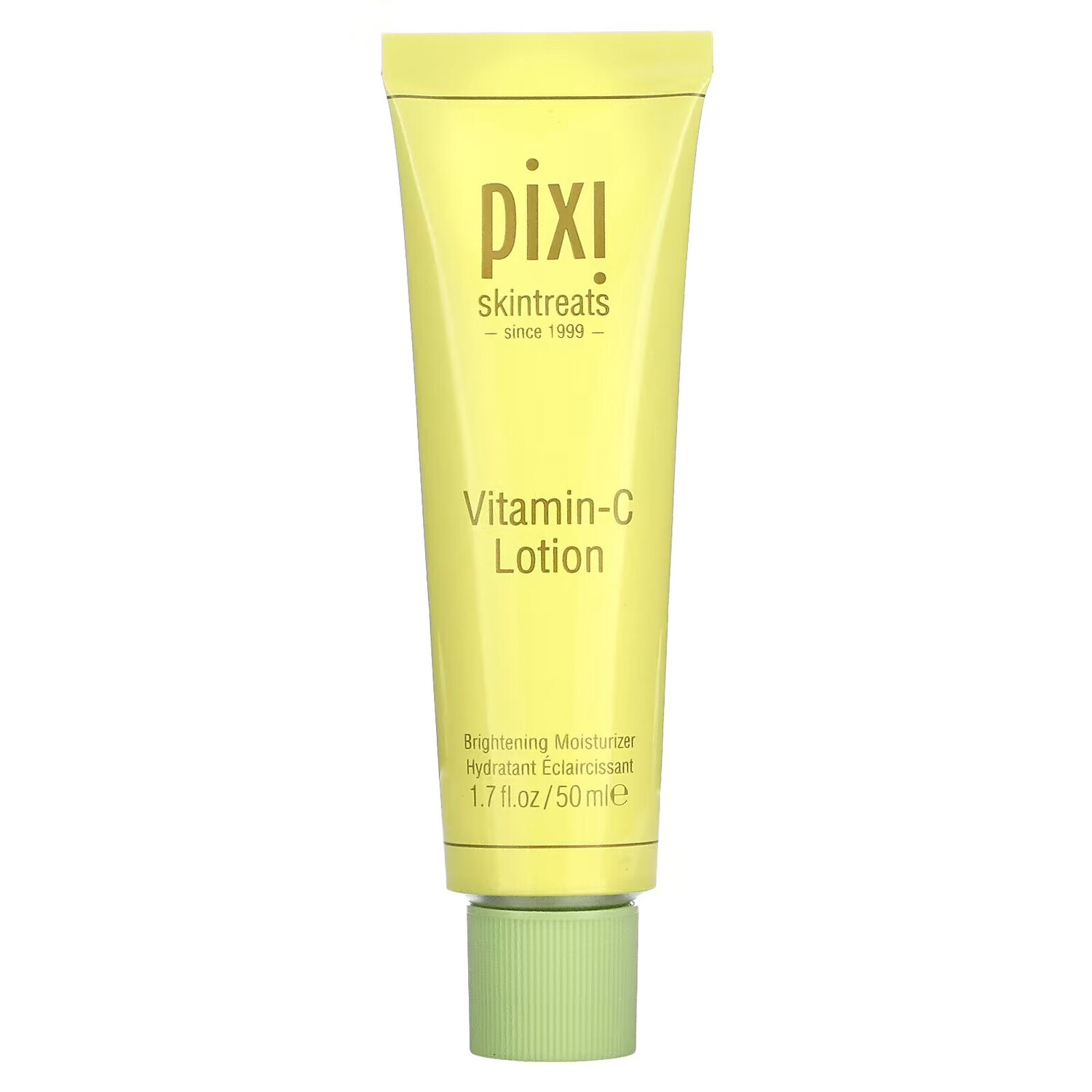 Pixi Beauty, Skintreats, лосьон с витамином C, осветляющее увлажняющее средство, 50 мл (1,7 жидк. унции)
Pixi Beauty, Skintreats, лосьон с витамином C, осветляющее увлажняющее средство, 50 мл (1,7 жидк. унции)