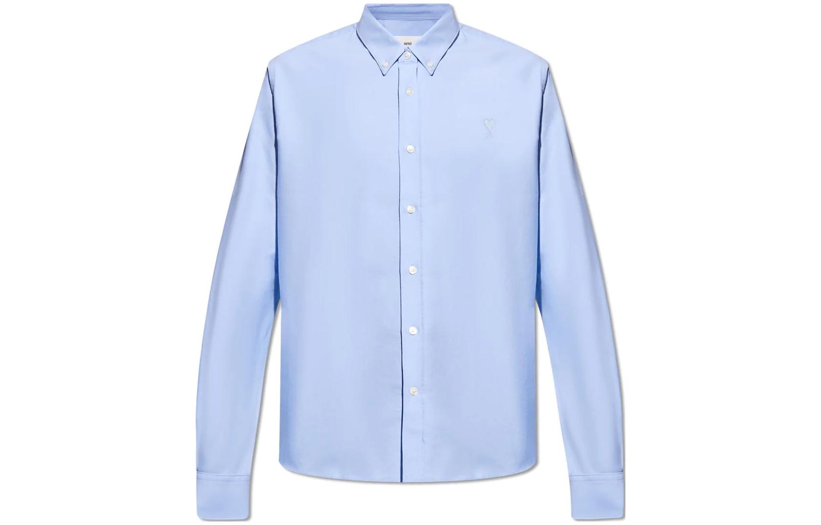Рубашка Paris Ami De Coeur с длинными рукавами и вышитым логотипом AMIPARIS, синий
Рубашка Paris Ami De Coeur с длинными рукавами и вышитым логотипом AMIPARIS, синий