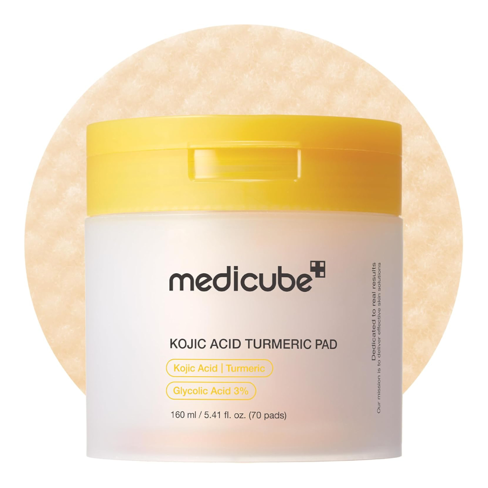 Тонизирующие диски для лица Medicube Kojic Acid Turmeric Pad, 70 шт.
Тонизирующие диски для лица Medicube Kojic Acid Turmeric Pad, 70 шт.