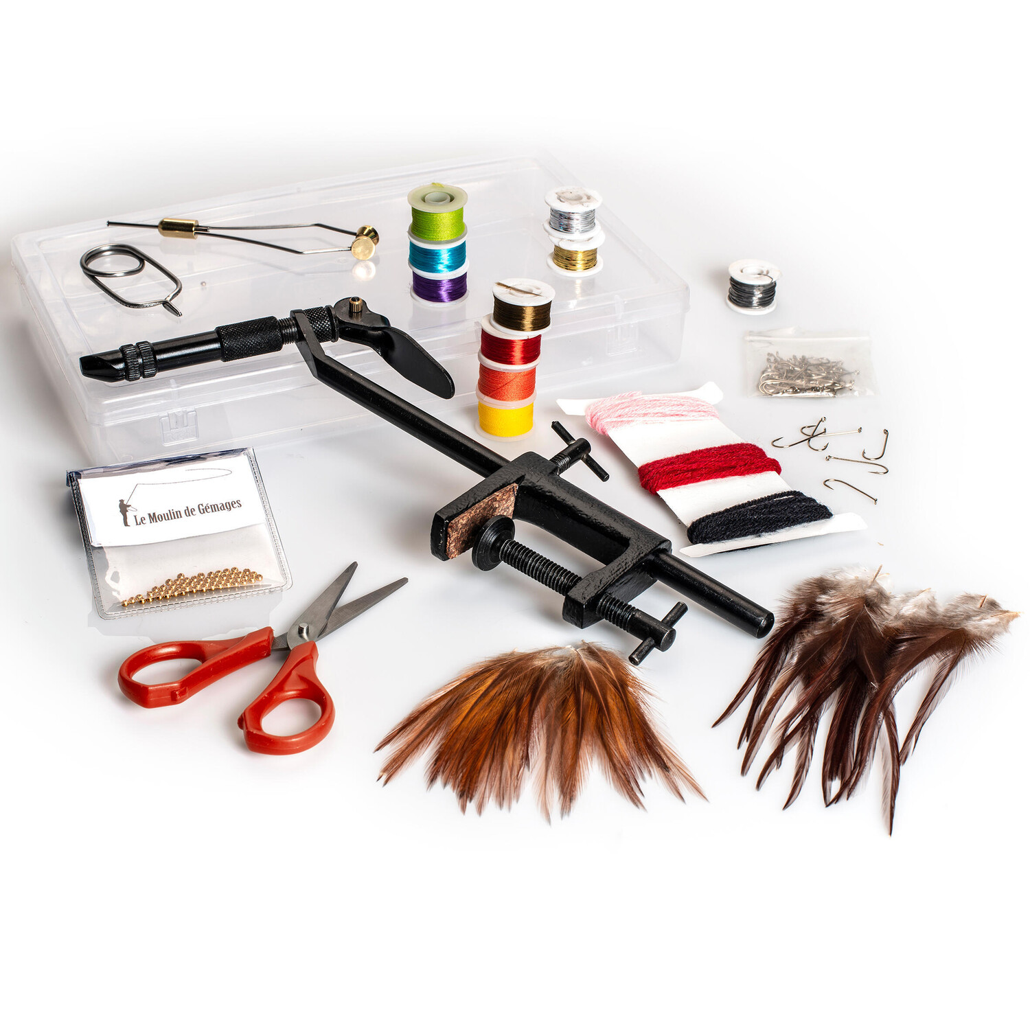 Набор для вязания мушек для начинающих LE MOULIN DE GEMAGES
Набор для вязания мушек для начинающих LE MOULIN DE GEMAGES