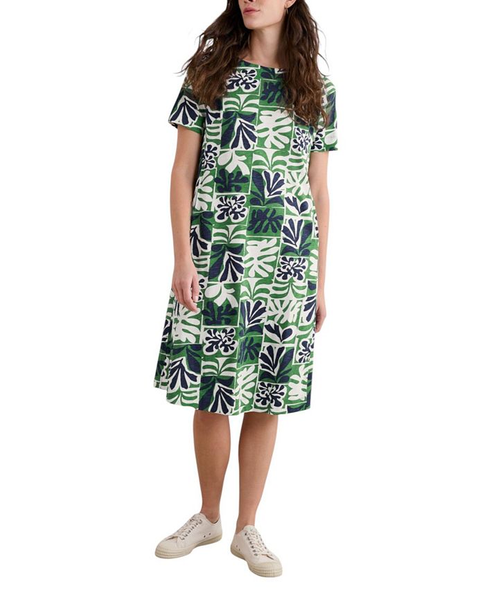 Женское платье с коротким рукавом Pipers Seasalt Cornwall, зеленый
Женское платье с коротким рукавом Pipers Seasalt Cornwall, зеленый