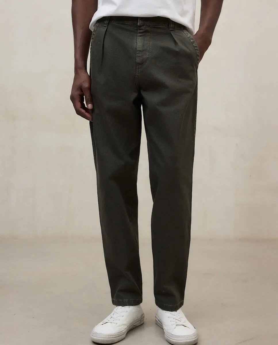 Мужские брюки с пуговицей и молнией Ecoalf, зеленый
Мужские брюки с пуговицей и молнией Ecoalf, зеленый