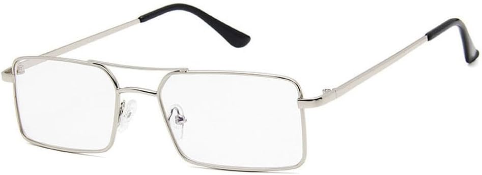 Винтажные прямоугольные солнцезащитные очки с двойной перемычкой для женщин, металлическая оправа, прозрачные линзы, мужские солнцезащитные очки с защитой от УФ-излучения UV400 TKKTLLT, Silver Clear
Винтажные прямоугольные солнцезащитные очки с двойной перемычкой для женщин, металлическая оправа, прозрачные линзы, мужские солнцезащитные очки с защитой от УФ-излучения UV400 TKKTLLT, Silver Clear