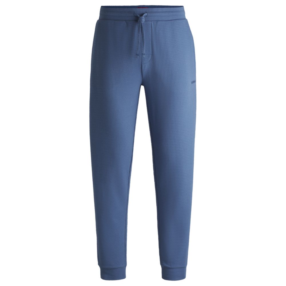 Пижамные штаны из хлопка с вышитым логотипом HUGO, светло-голубой
Пижамные штаны из хлопка с вышитым логотипом HUGO, светло-голубой