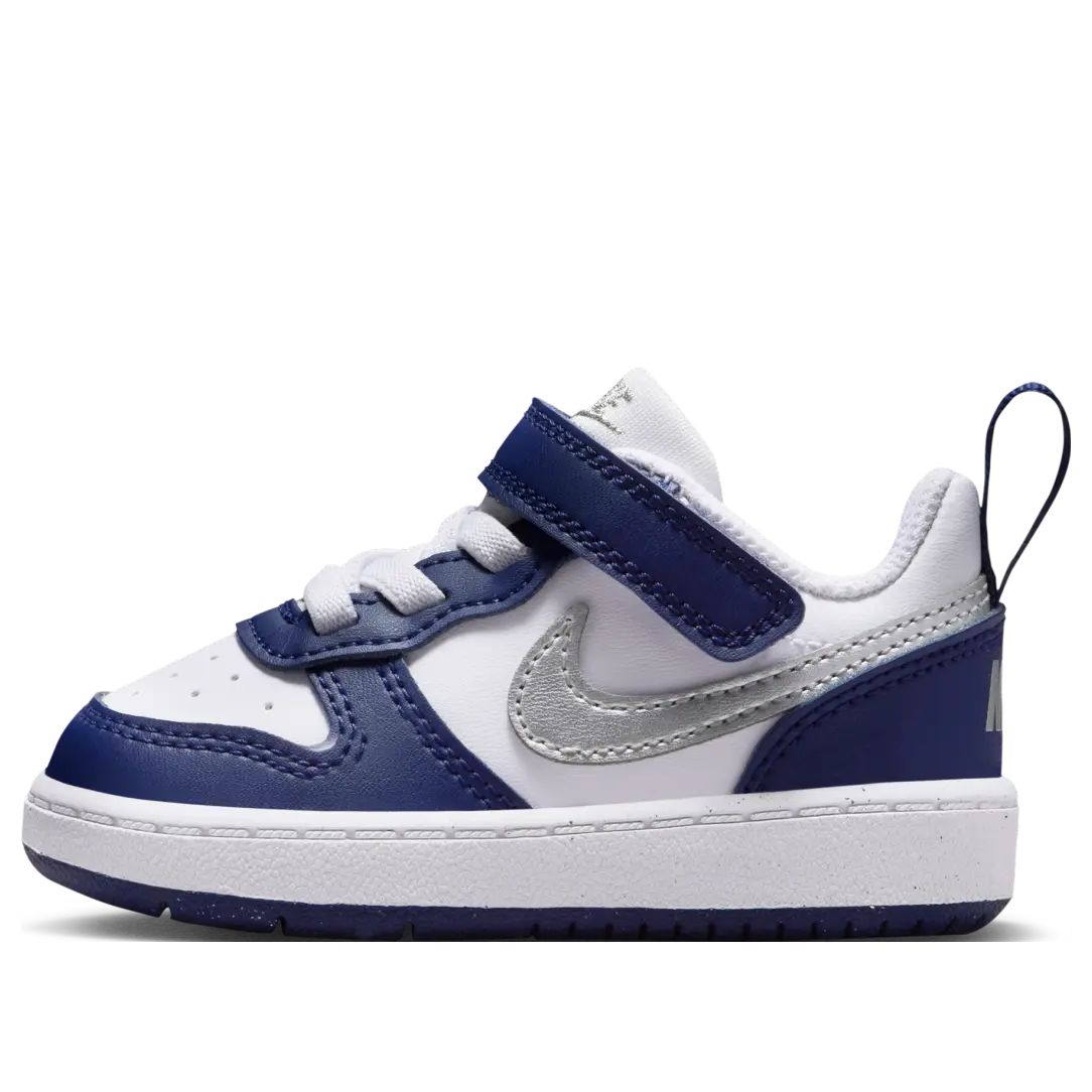 Кроссовки (TD) Nike Court Borough Low Recraft 'White Silver Navy'
Кроссовки (TD) Nike Court Borough Low Recraft 'White Silver Navy'