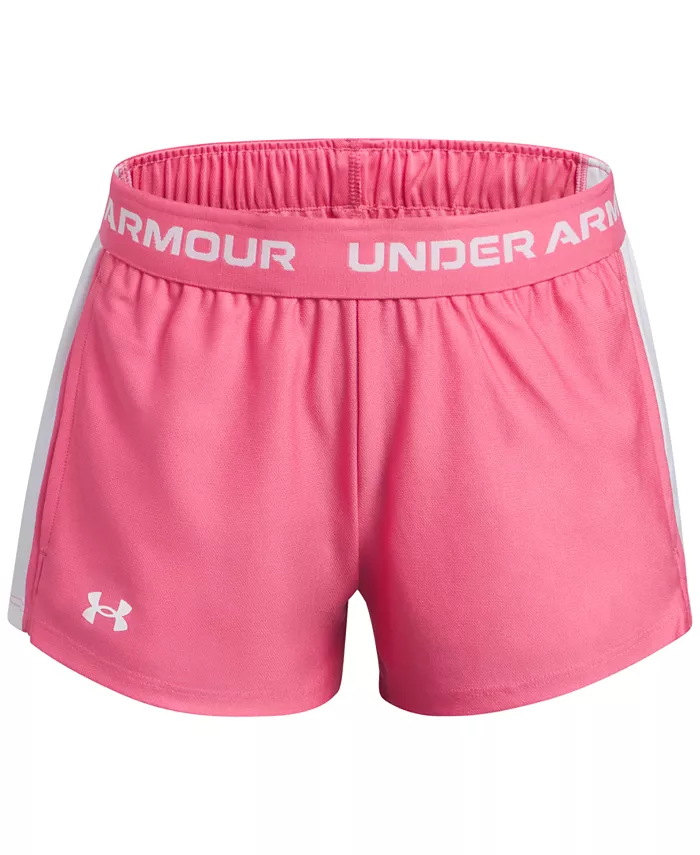 Шорты G Tech Play Up для девочек постарше Under Armour, розовый
Шорты G Tech Play Up для девочек постарше Under Armour, розовый