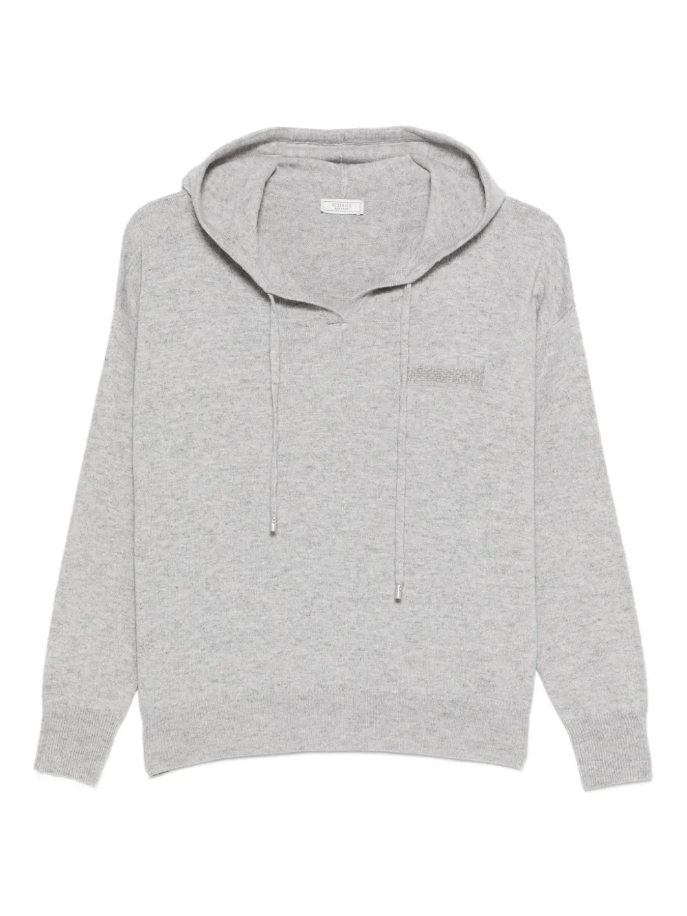 Декорированное худи Peserico, серый
Декорированное худи Peserico, серый