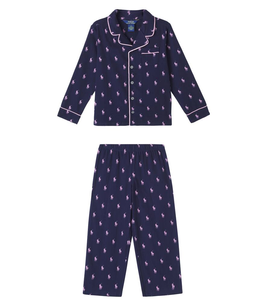 Пижама из хлопкового джерси Pony Polo Ralph Lauren Kids, Newport Navy
Пижама из хлопкового джерси Pony Polo Ralph Lauren Kids, Newport Navy