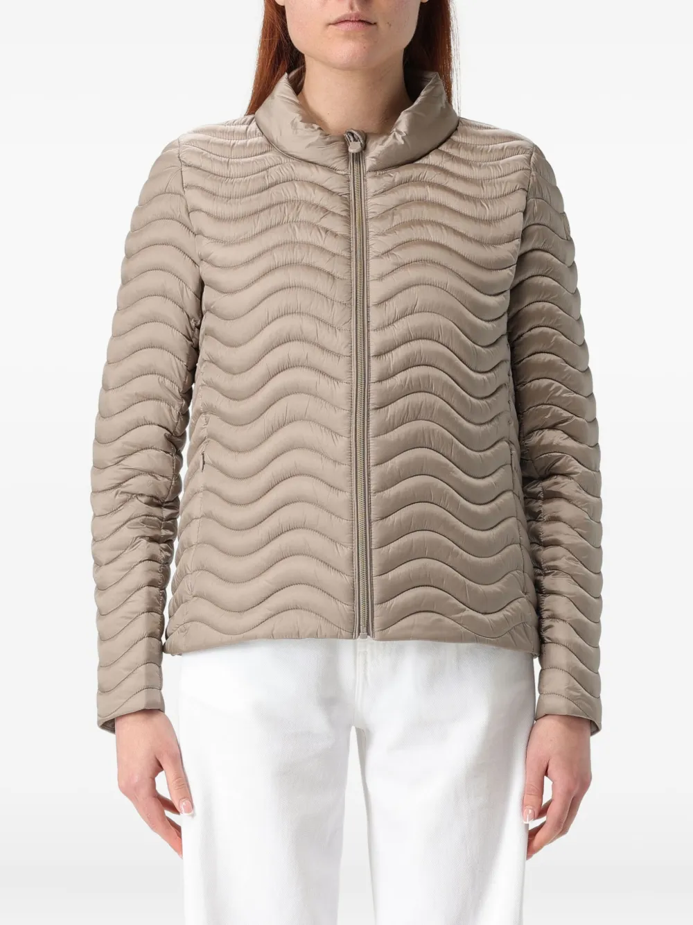 Стеганая куртка с волнистым узором Save The Duck, нейтральный
Стеганая куртка с волнистым узором Save The Duck, нейтральный