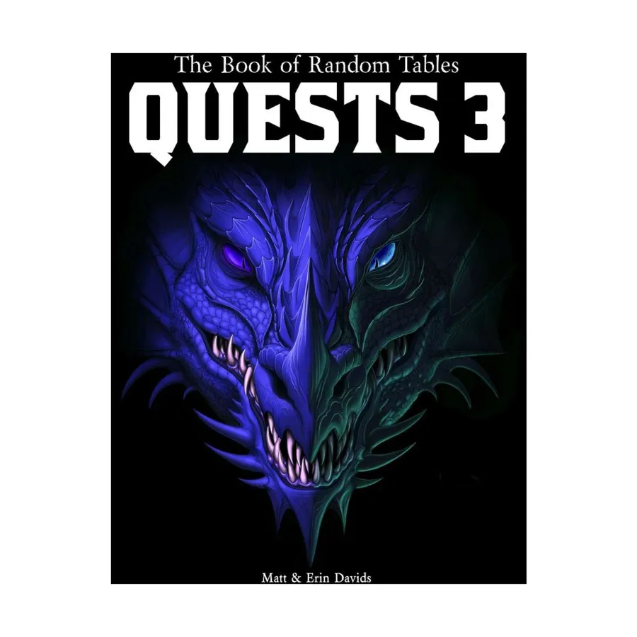 Quests 3 - The Book of Random Tables, Book of Random Tables, мягкая обложка
Quests 3 - The Book of Random Tables, Book of Random Tables, мягкая обложка