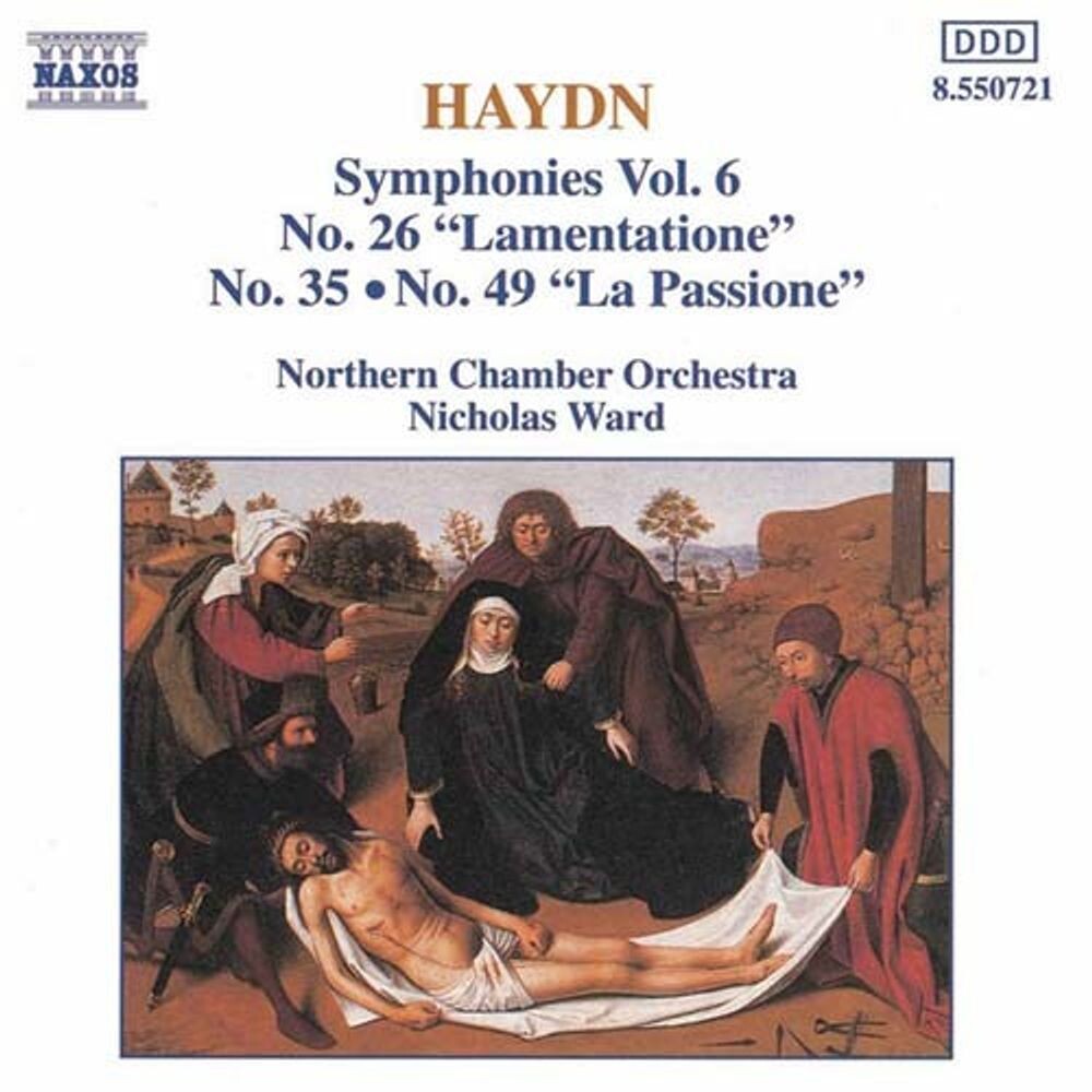 Диск CD Symphonies Vol. 6 - No. 26, 35 & 49 - Joseph Haydn
Диск CD Symphonies Vol. 6 - No. 26, 35 & 49 - Joseph Haydn