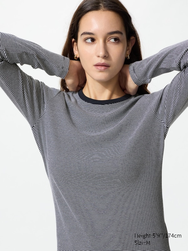 Лонгслив Uniqlo Soft Ribbed Striped, 69 темно-синий
Лонгслив Uniqlo Soft Ribbed Striped, 69 темно-синий