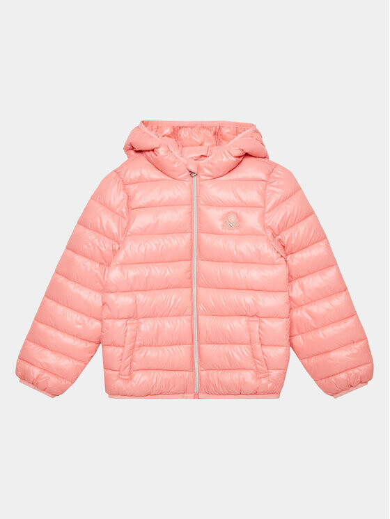 Пуховик стандартного кроя United Colors Of Benetton, розовый
Пуховик стандартного кроя United Colors Of Benetton, розовый