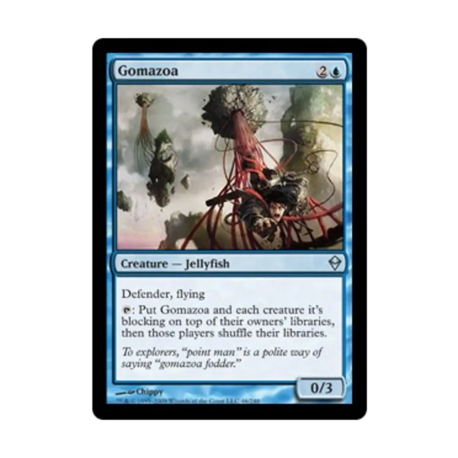 CCG Гомазоа (Ю), MTG - Zendikar 
CCG Гомазоа (Ю), MTG - Zendikar