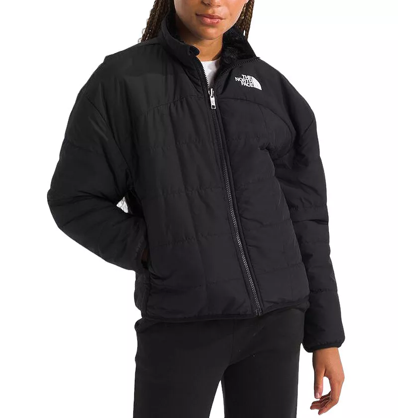 Двусторонняя куртка Shasta с молнией во всю длину The North Face для девочек, цвет TNF Black
Двусторонняя куртка Shasta с молнией во всю длину The North Face для девочек, цвет TNF Black